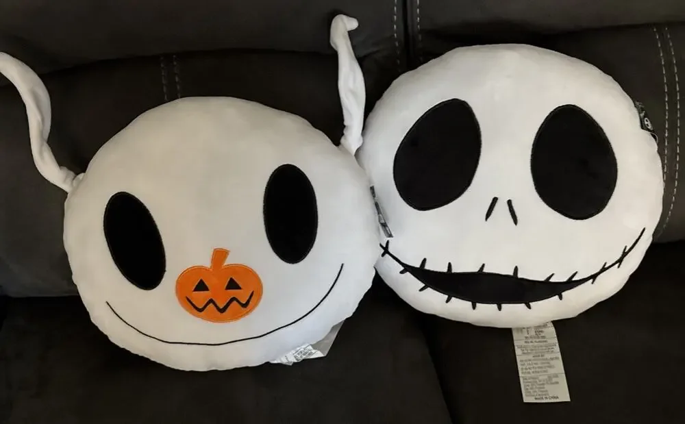Disney Jack Skellington Plush Head Pillow 12